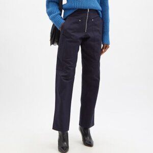 Isabel Marant Phil Trousers High Waist Black Pants Sz 4